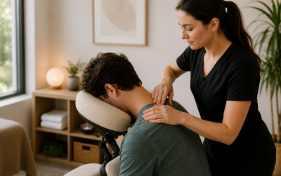 Tech Neck Relief: How Massage Therapy Eases Desk Worker Pain at St. Louis’s Top-Rated Spa
